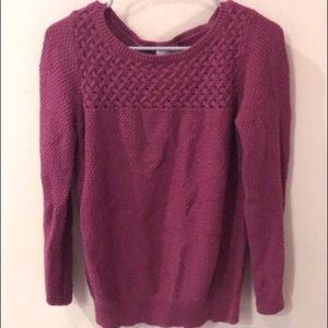 ANN TAYLOR LOFT KNIT SWEATER